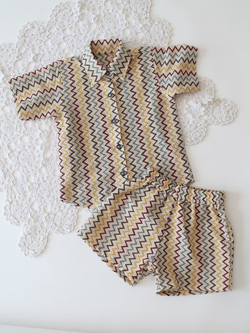 Desert Zigzag Co-ord Set