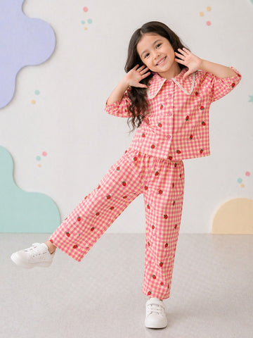 Strawberry Picnic Co-ord Set